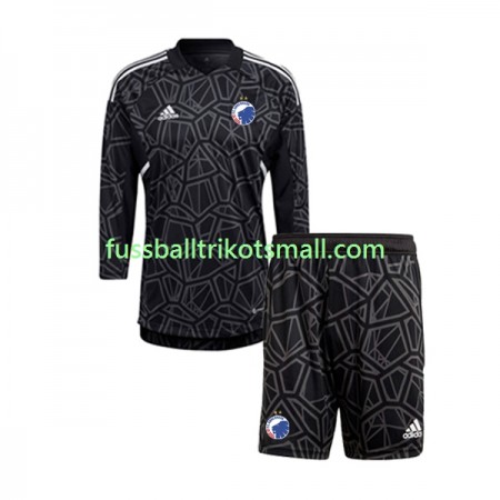 Fußballtrikots FC Copenhagen Torwart Kinder 2022-2023 Langarm Heimtrikotsatz kaufen